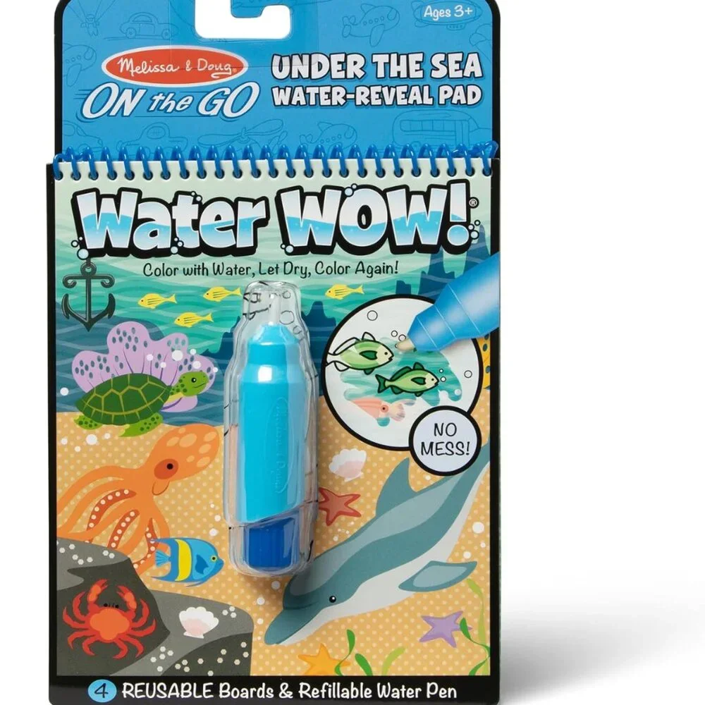Reusable Water-Reveal Kids Activity Pad Book